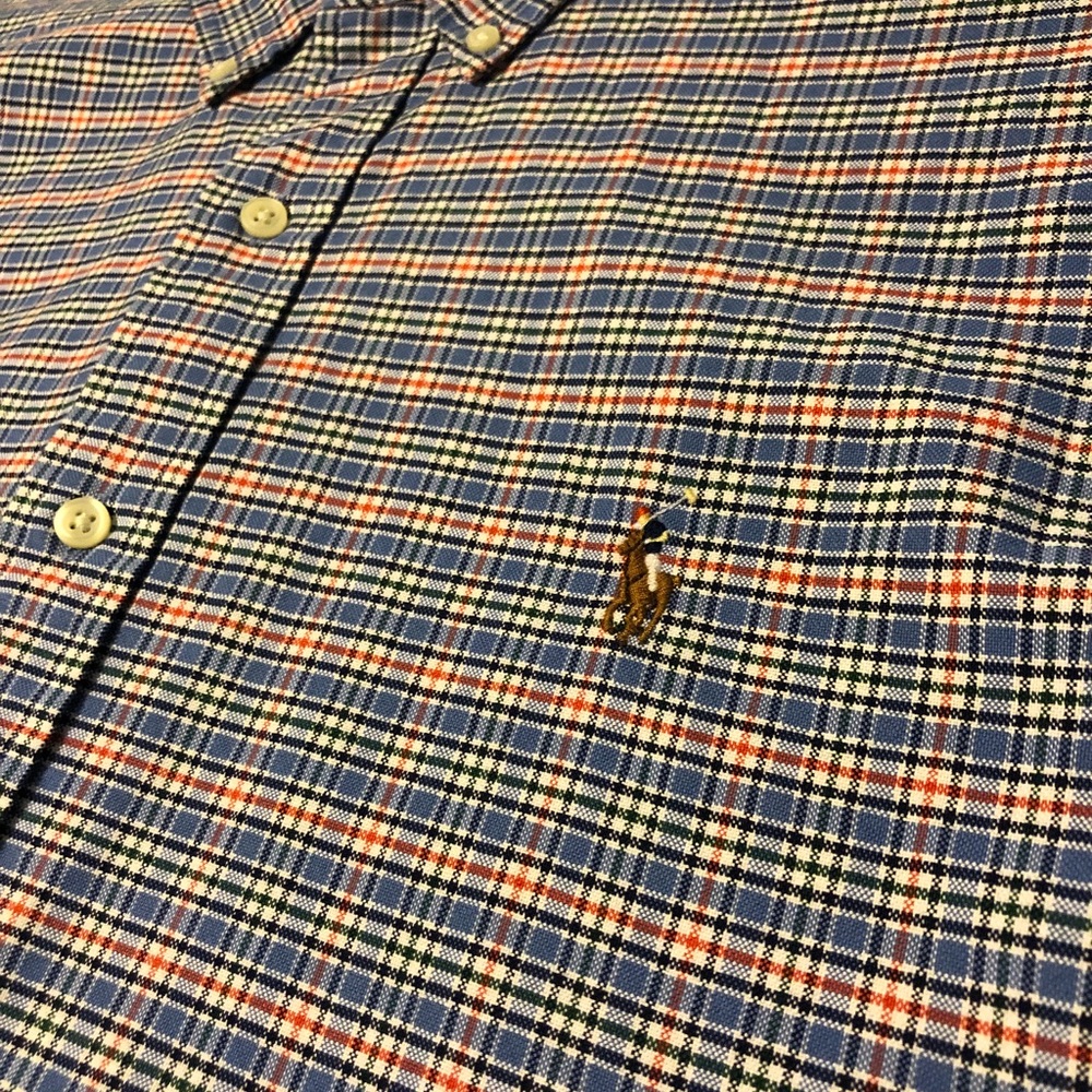 Ralph Lauren Polo Check Shirt XL NWT